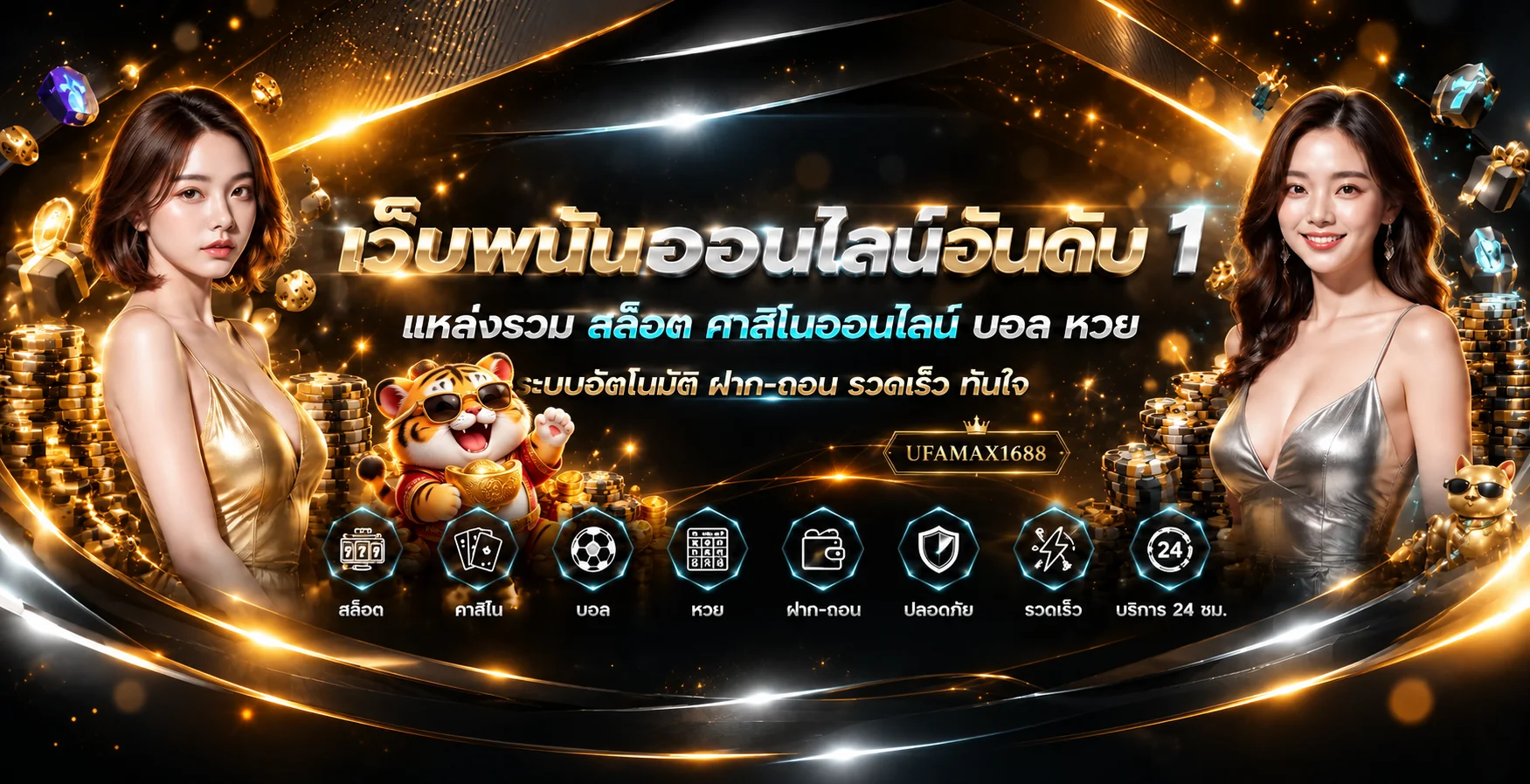 ภาพรวม UFAMAX1688 แทงบอล บาคาร่า สล็อต และหวย